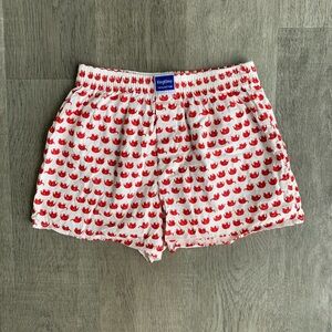 3/$10 Little Red Elephants White Boxers
